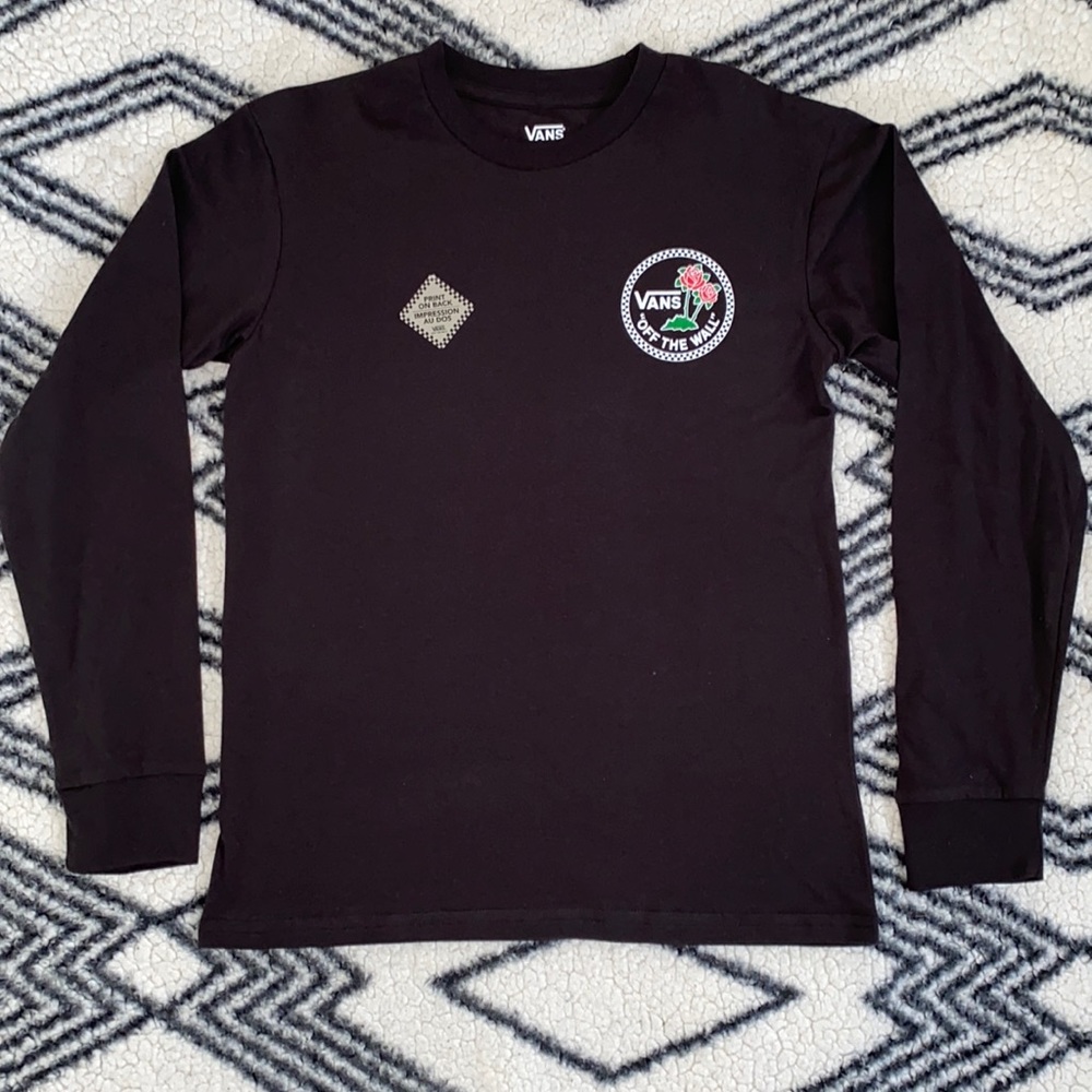 Boys Vans® Dual Rose Long-Sleeve Graphic Tee | Boys | Size: Small